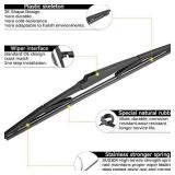 AUTOBOO 26"+17" Windshield Wipers with 14" Rear Wiper Blade Replacement for Subaru Forester 2019 2020 2021 2022 2023 2024 -Original Factory Quality (Pack of 3)