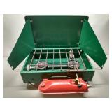 Coleman 2 Burner White Gas Camping Stove