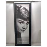 Audrey Hepburn Wall Art 15x39"