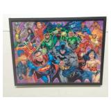 Justice League 3D Wall Art 28x21"