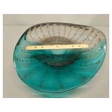 Himara Glass Shell Vase Wall Decor