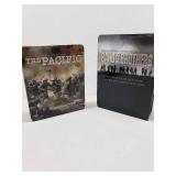 The Pacific Complete Series Blu-ray and Band of Brothers Complete DVD Collection