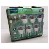 Solar Light 6 Pack in Chocolate Brown Finish Unopened