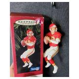 Royals Hall Of Fame Kevin Appier and Kansas City Chiefs Joe Montana Tree Ornament