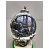 The Bradford Editions: Call of the Wilderness Heirloom Porcelain Ornament Collection, 24 Pieces