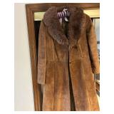 Vintage Penny Lane Suede long coat