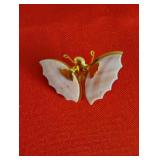 1960s vintage butterfly brooch