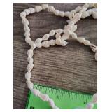 4 beach shell necklaces