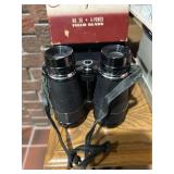 Antique Airguide binoculars in box