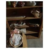 Large shelf of home deco