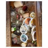 Drawer full of candles