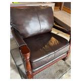 Leather Brown Armchair