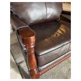 Leather Brown Armchair