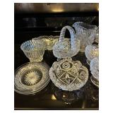 Deep Cut Glass set