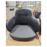 LumiSource Boyne  Black Faux Leather Bar Stool Seats- Seats ONLY