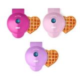 Retail - $29.98 Dash Set of 3 Mini Heart Shaped Waffle Makers