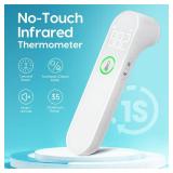 Thermometer for Adults and Kids, Fast Accurate Baby Thermometer, FSA HSA Eligible, Fever Alarm & Mute Mode, Baby Essentials - Lifetime Support