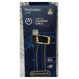 PowerA - USB Charge Cable for PlayStation 4 - Black