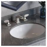 Monaco 18 Oval Under-Mount Bathroom Sink