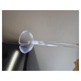 24" Clear Acrylic Tabletop Balloon Stand Kit