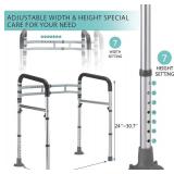 FSA/HSA Toilet Safety Rails, 300 LB