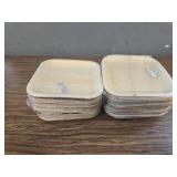 brheez Bamboo Plates 8 in Party 50 Pack