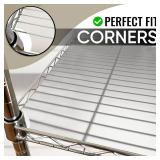 14"x36" Wire Shelf Liner, Set of 4, Clear