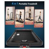 $180 CIIHI Foldable Treadmill, 300 lbs Capacity