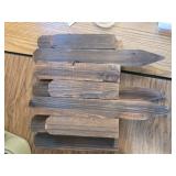 $62 Soaoo 4 Pack Wood Garden Edging Border