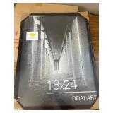 $84 DOAI ART PVC 18x24 Poster Frames Set of 2