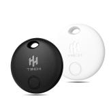 HH-Tech Smart Tag (Pack-2) for Apple iOS Devices, Key Tracker, Item Finder, Luggage Tag, Mini Tracker, Easily Track Your Wallet, Bag, Suitcase, and More with The Apple iPhone Find My App