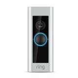 Ring - Wired Doorbell Plus Smart Wi-Fi Video Doorbell - Satin Nickel - Retail: $190.41