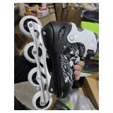 Kuxuan Skates Inline Skates Adult Male Femal Fun Illuminating Skates for Men and Women Patines para Adultos Hombre Mujer XL