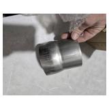 A-KARCK Exhaust Adapter Connector 3.5" OD to 4" OD, Exhaust Pipe Reducer 4" Overall Length 304 Stainless Steel