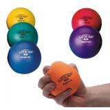 S&S Worldwide Gator Skin Super 90 Balls. 3.5" PU Coated Foam Balls in Assorted Colors, Soft No-Sting Balls are Great for Indoor Baseball/Softball, Floor Hockey Ball, and PE Games. Set of 6.