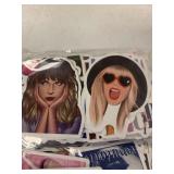 200 pcs Taylor Swift music party stickers