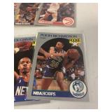 NBA HOOPS 10 sports cards in plastic sleeves basketball 32955