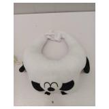 Sexysamba Cartoon Headrest & Neck Pillow for Kids Boys & Girls, Teens, Travel Accessories for Airplane, Car, Recline, Memory Foam Cute Travel Pillow with Sleep Eye Mask - Panda