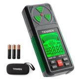 TESMEN EMF Meter, Hound-200 EMF Detector: 3-in-1 Portable Electromagnetic Field Radiation Detector for EF, RF, MF, WiFi Signal, Suitable for Home, Office EMF Inspections and Ghost Hunting - Green