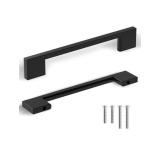 Southern Hills Matte Black Cabinet Pulls - 128mm - Black Handles for Cabinets, Kitchen Cabinet Handles Black - Dresser Pull, Matte Black Drawer Pulls, Vanity Cabinet Hardware, Door Handles