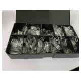 Aprés Gel-X Nail Kit Refills - Box of 500 Nail Tips, Sizes 0-9 (Sculpted Round Short)