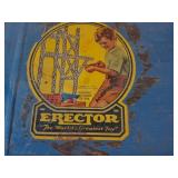 Vintage Erector No. 9 1/2 all-electric automotive set