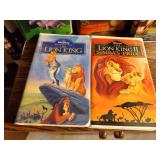 Disney VHS Tapes.