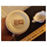 Noritake Azalea Open sugar bowl and creamer cup