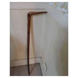 Wooden walking stick