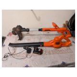 Black&Decker weed eater and leaf blower