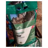 Moisture control potting mix, 2- bags of lawn fertilizer cow manure and more