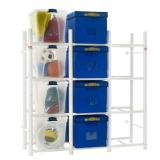 Bin Warehouse 69 H 4 Shelf Shelving Unit - Retail: $235.95