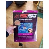 Jet Print Photo Graphic Image Paper (gloss Finish)- 20 Sheets Of 8.5 X 11