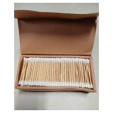 Bamboo Cotton Swabs 500 Count | Biodegradable & Organic Wooden Cotton Buds | Double Tipped Ear Sticks | 100% Eco-Friendly & Natural | Perfect for Ear Wax Removal, Arts & Crafts, Removing Dust & Dirt